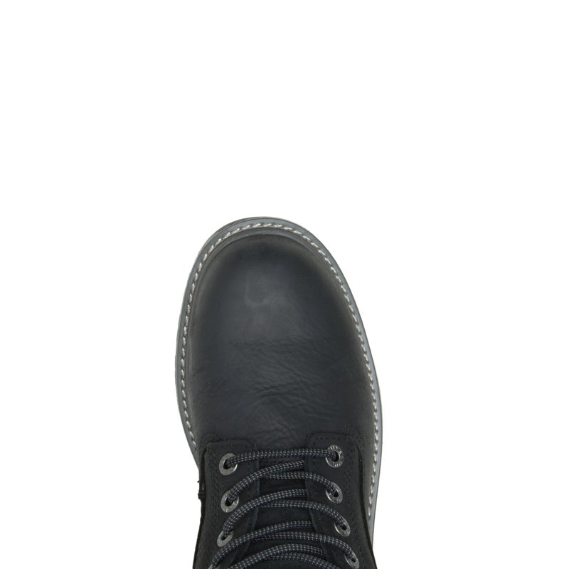 Wolverine Men's Floorhand Waterproof Steeltoe 6" Work Boot, Black, 8EW - Image 5